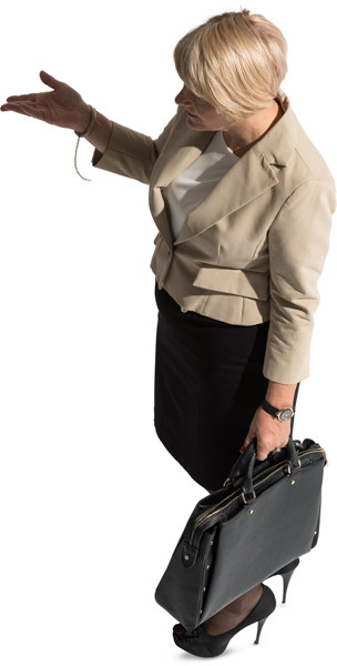 Standing woman image