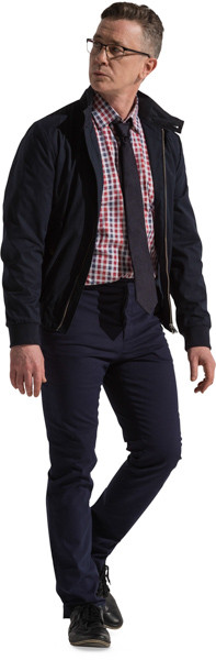 Walking man image