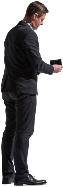Standing man image