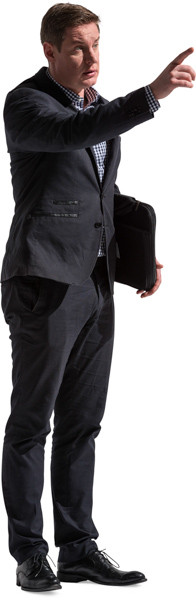 Standing man image