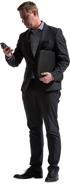 Standing man image