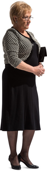 Standing woman image