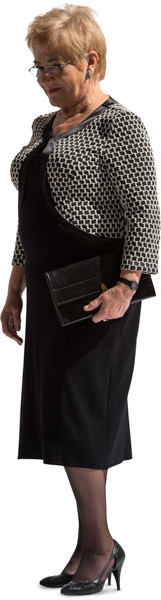 Standing woman image
