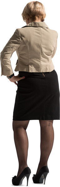 Standing woman image