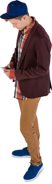Standing boy image