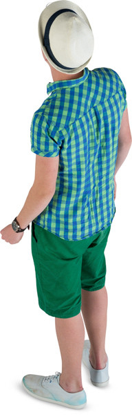 Standing boy image
