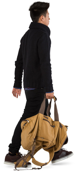 Walking boy image