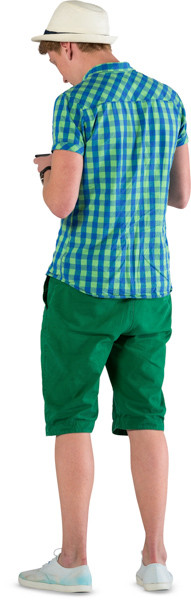 Standing boy image