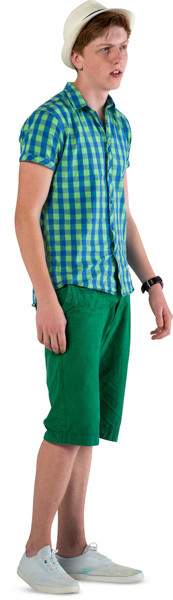 Standing boy image