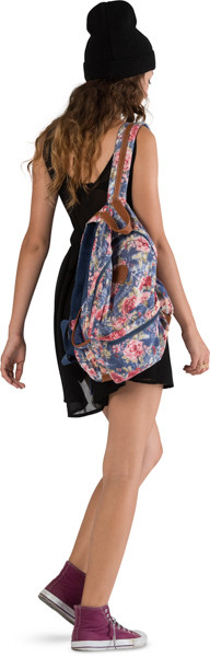 Walking girl image