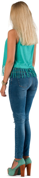 Standing girl image