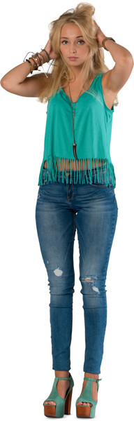 Standing girl image