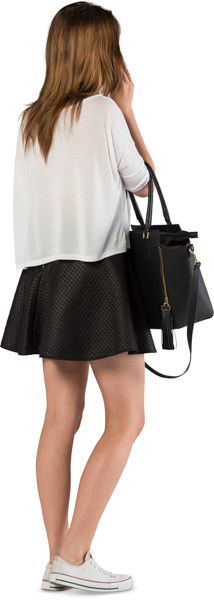 Standing girl image