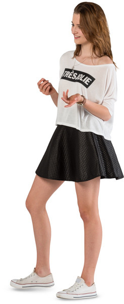 Standing girl image