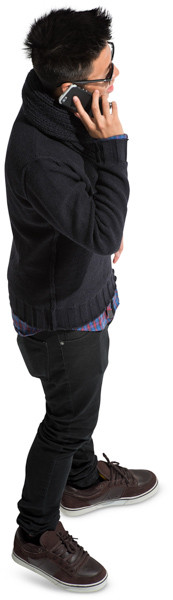 Standing boy image