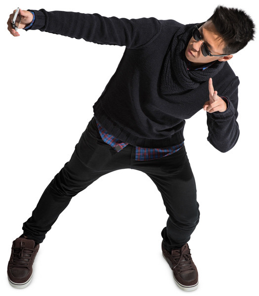 Standing boy image