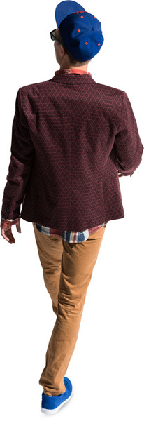 Walking boy image