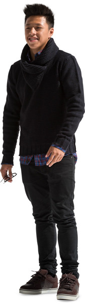 Standing boy image