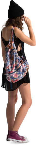 Standing girl image