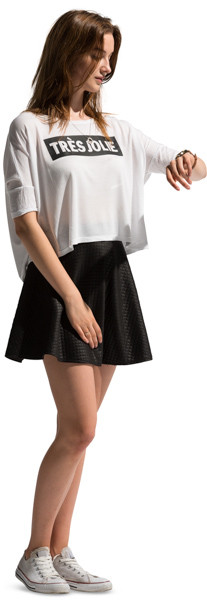 Standing girl image