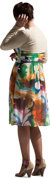 Standing woman image