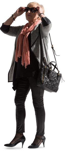 Standing woman image