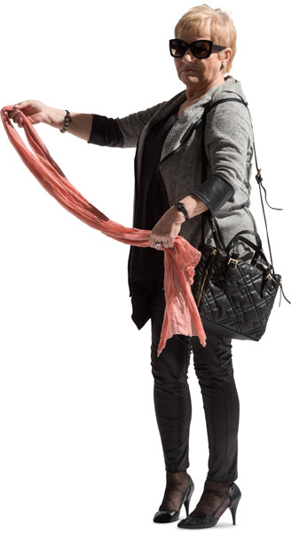 Standing woman image