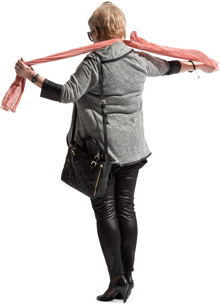 Standing woman image