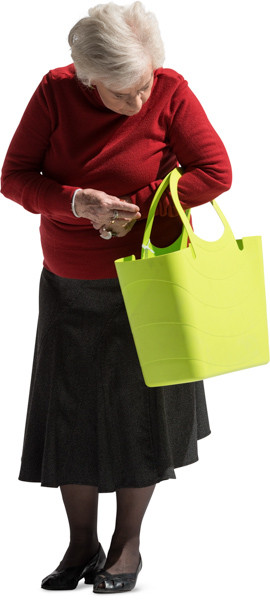 Standing woman image