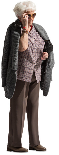 Standing woman image