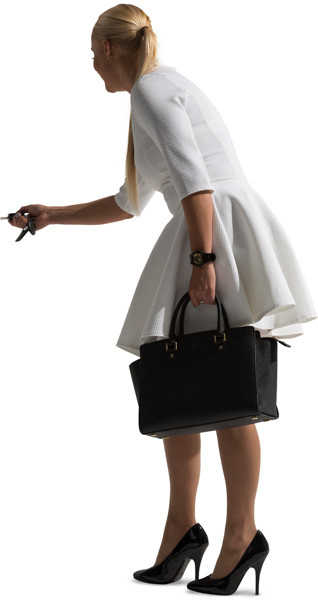 Standing woman image
