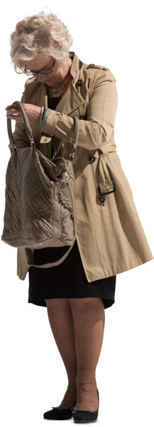 Standing woman image