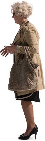 Standing woman image