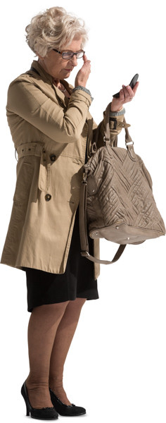 Standing woman image