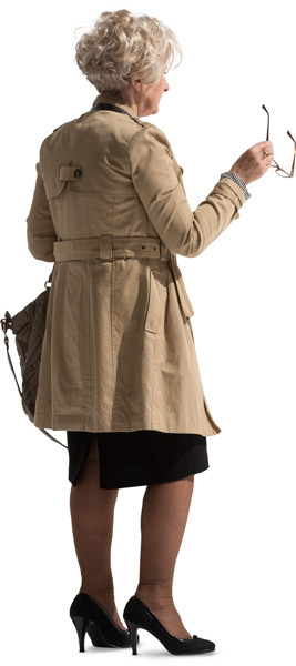 Standing woman image
