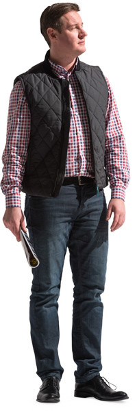 Standing man image