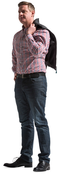 Standing man image