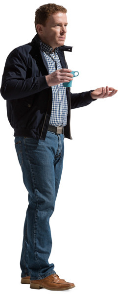 Standing man image
