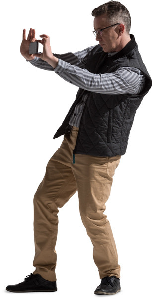 Standing man image