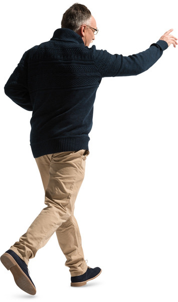 Runing man image