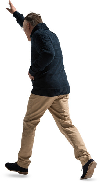 Runing man image