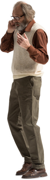 Standing man image