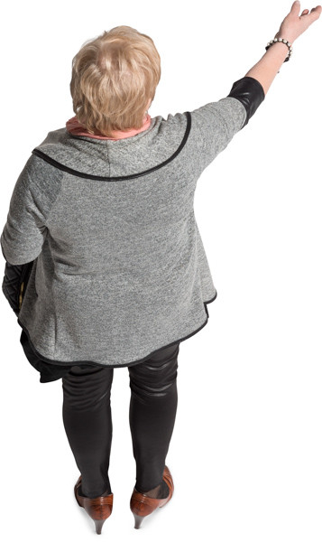 Standing woman image