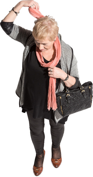 Standing woman image