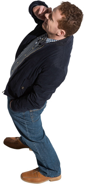 Standing man image