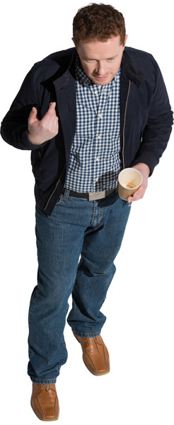 Standing man image