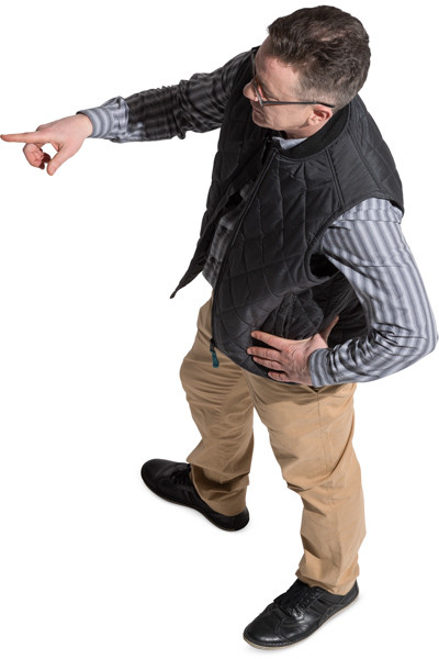 Standing man image