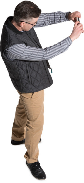 Standing man image