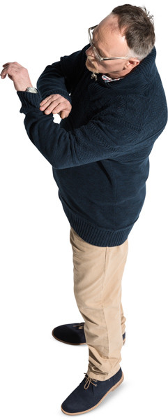 Standing man image