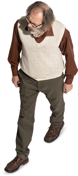 Walking man image